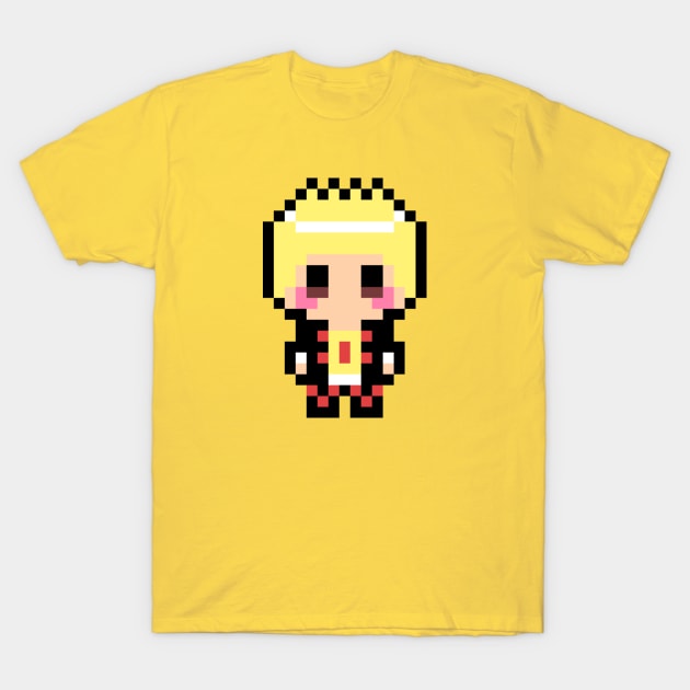 Persona 5 Ryuji Sakamoto 8-Bit Pixel Art Character T-Shirt by StebopDesigns